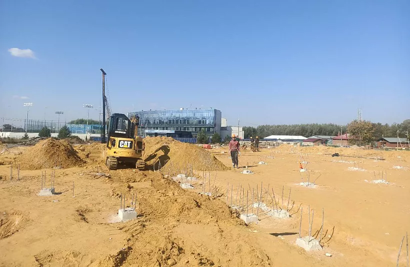 В&nbsp;подмосковных Бронницах начали строить новый спортивный комплекс