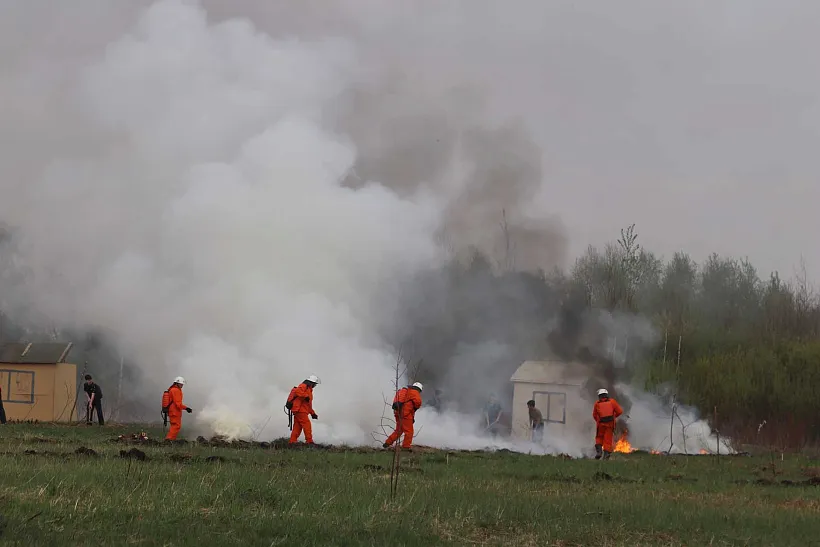 В&nbsp;Подмосковье подготовили специалистов и&nbsp;технику к&nbsp;пожароопасному периоду