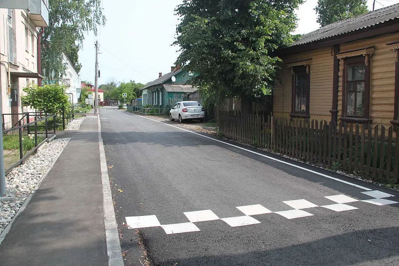 В&nbsp;Брянске капитально отремонтировали улицу Доменную
