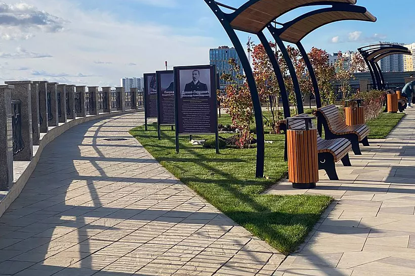В&nbsp;Нижневартовске открыли обновленный участок набережной