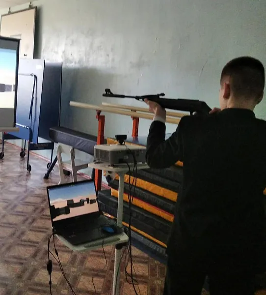В&nbsp;школе № 2&nbsp;села Арзгир в&nbsp;Ставропольском крае установили электронный тир
