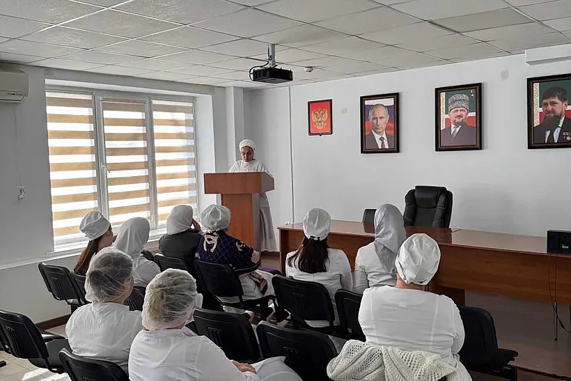В&nbsp;городе Урус-Мартане в&nbsp;Чечне провели лекцию о&nbsp;подготовке к&nbsp;беременности