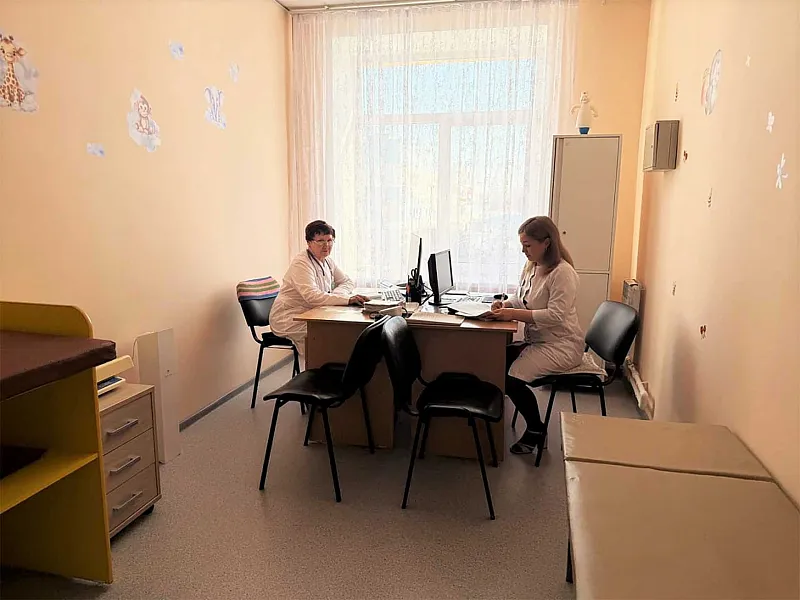 В&nbsp;Прокопьевске в&nbsp;Кузбассе после ремонта открылась детская поликлиника