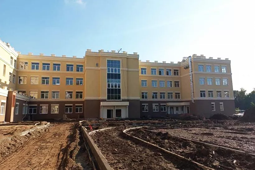 Реконструкцию одной из&nbsp;старейших школ Красноярска завершат к&nbsp;концу года
