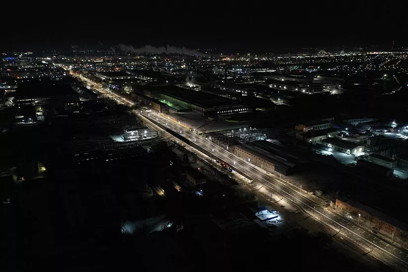 В&nbsp;Кургане открыли движение по&nbsp;новому путепроводу