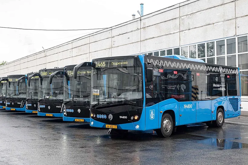 Новый автобус поступил в&nbsp;парк общественного транспорта Москвы