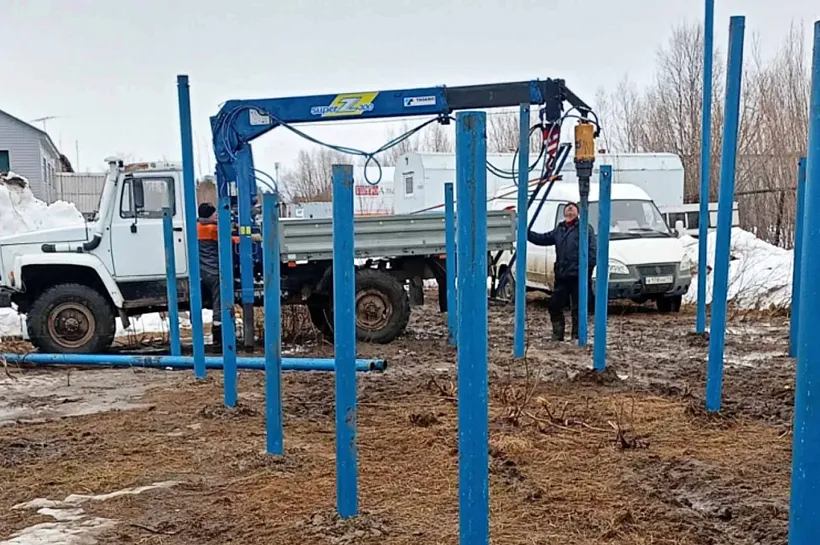 В&nbsp;Усинске началось строительство нового авиаотделения лесопожарного центра