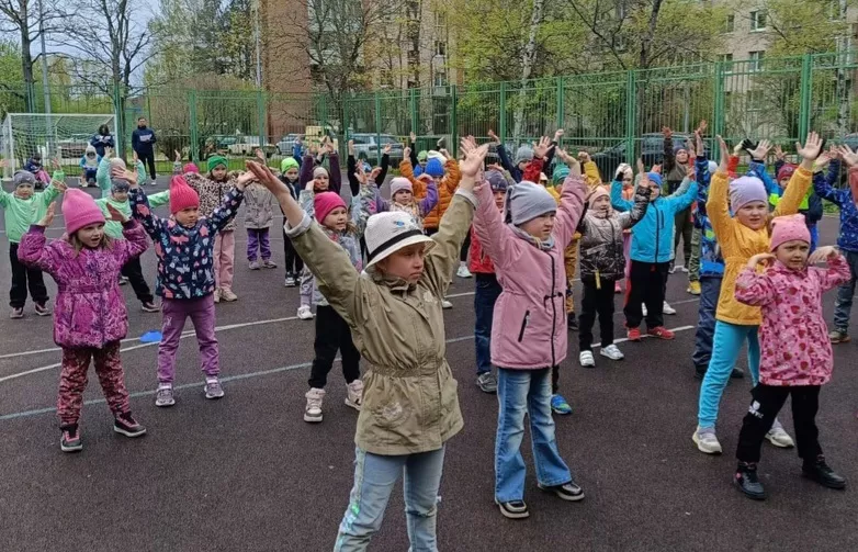 В&nbsp;Санкт-Петербурге воспитанники детского сада № 33&nbsp;сдали нормативы ГТО