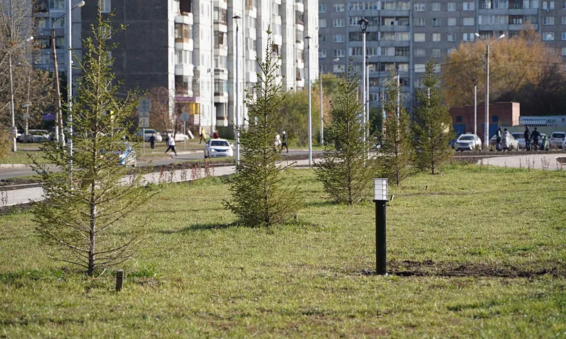 В&nbsp;Красноярске благоустроят сквер Космонавтов