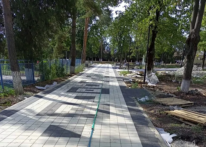 В&nbsp;станице Ивановской на&nbsp;Кубани осенью завершат благоустройство парка