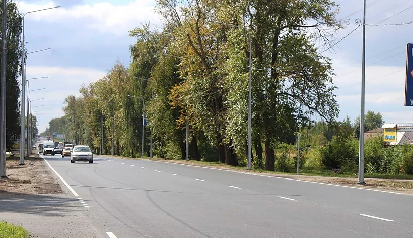 В&nbsp;городе Новомосковске под&nbsp;Тулой отремонтировали улицу Космонавтов