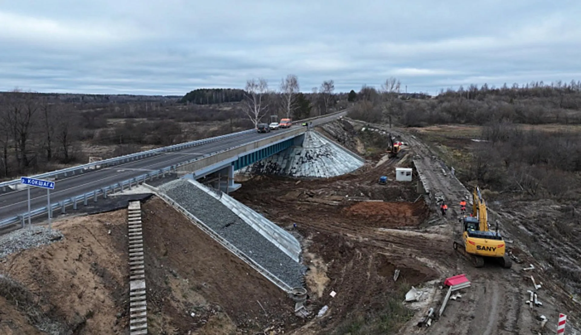 В&nbsp;Кировской области по&nbsp;мосту через реку Кокшагу открыли движение