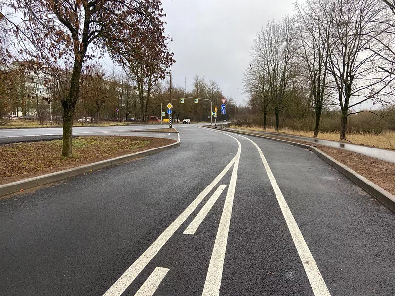 В&nbsp;Санкт-Петербурге улучшили Кингисеппское шоссе