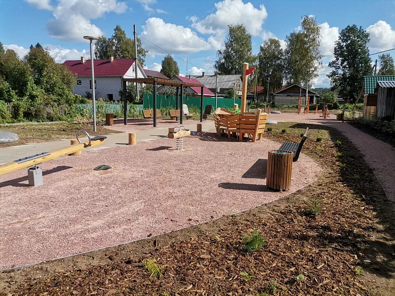 В&nbsp;Винницах Ленобласти благоустроили новый парк