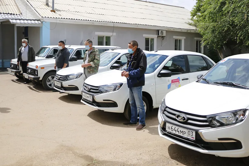 В&nbsp;Бурятию поступило пять новых автомобилей для&nbsp;сельских амбулаторий