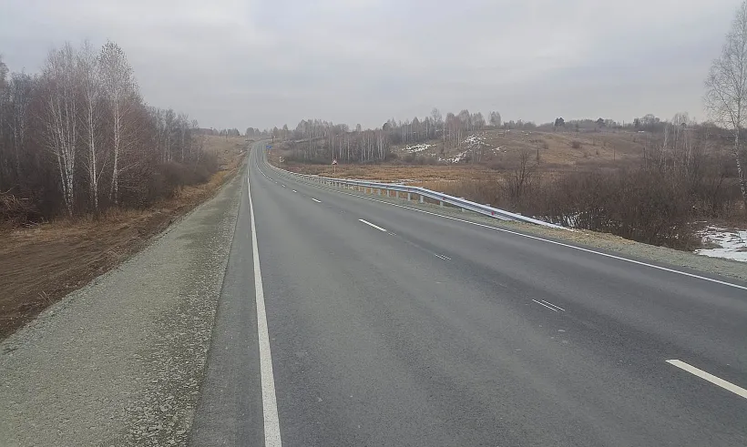 На&nbsp;Алтае отремонтировали участок дороги в&nbsp;Заринском районе