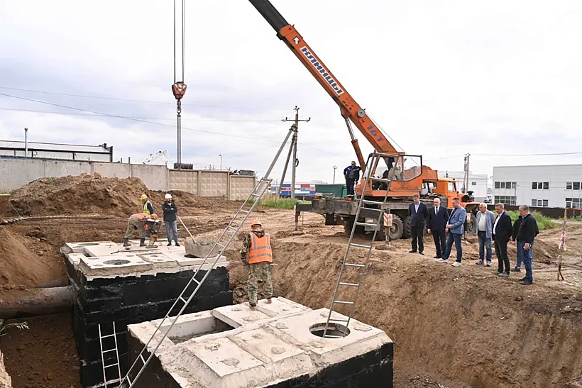 В&nbsp;Красноярском крае продолжается строительство водопровода