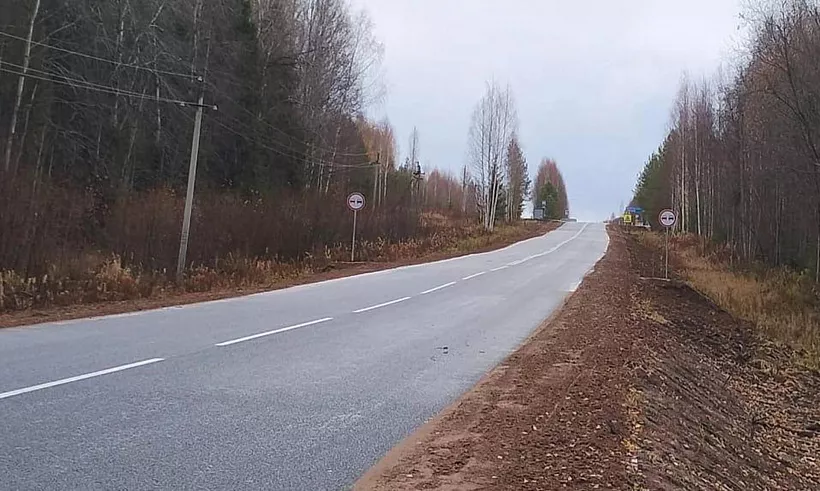 В&nbsp;Костромской области улучшили участок дороги Мантурово&nbsp;&mdash; Верхнеспасское