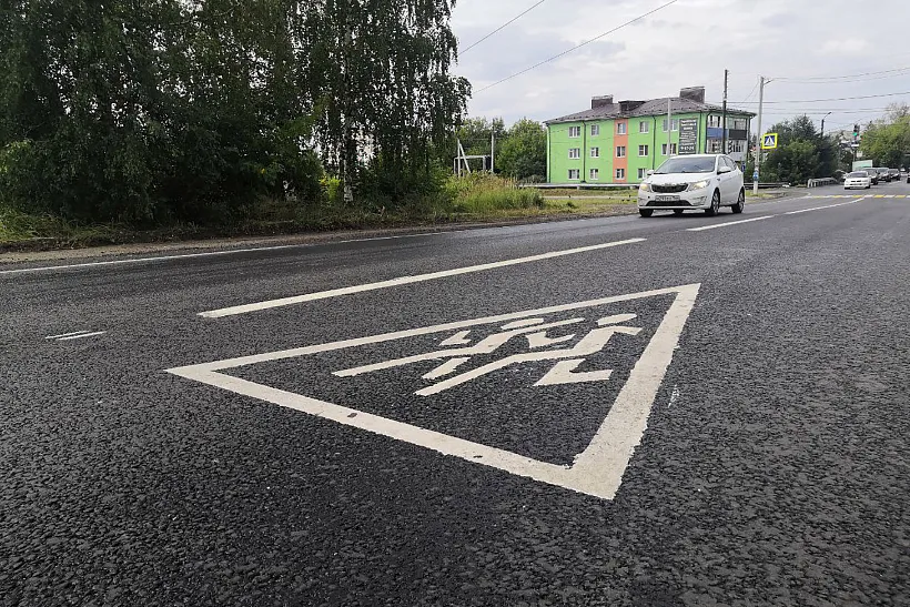 В&nbsp;Нижегородской области отремонтирован подъезд к&nbsp;Городцу
