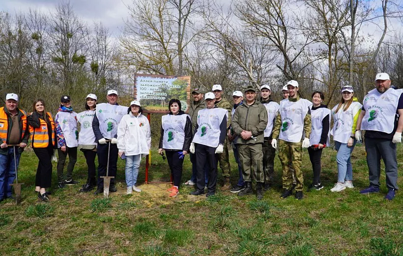 В&nbsp;Борисовском районе Белгородской области прошла акция &laquo;Сад памяти&raquo;