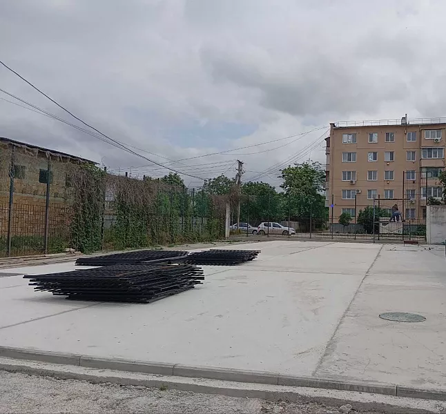 В&nbsp;школе крымского города Джанкоя оборудуют спортплощадку