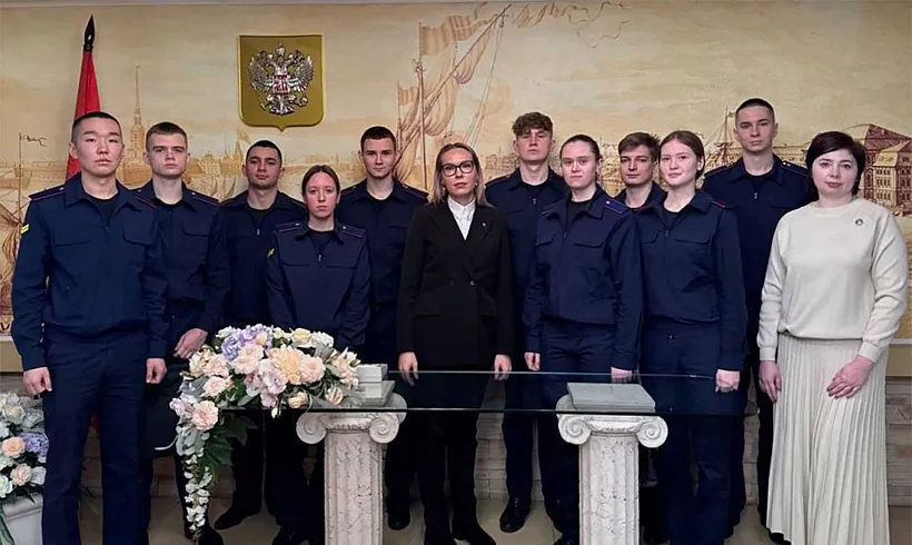 В&nbsp;ЗАГСе Василеостровского района Петербурга прошла встреча для&nbsp;студентов