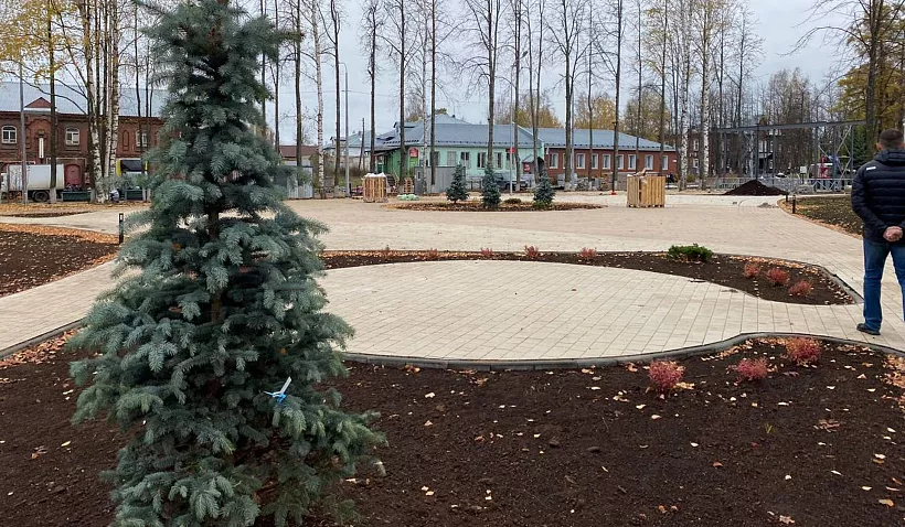 В&nbsp;кировской Белой Холунице обновляют Сад металлистов и&nbsp;Белохолуницкий арбат