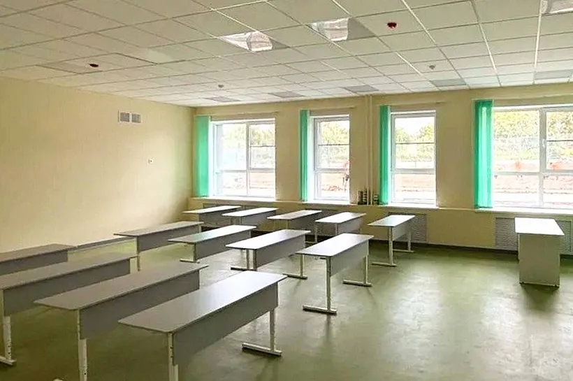 В&nbsp;подмосковном поселке Поварово отремонтировали школу