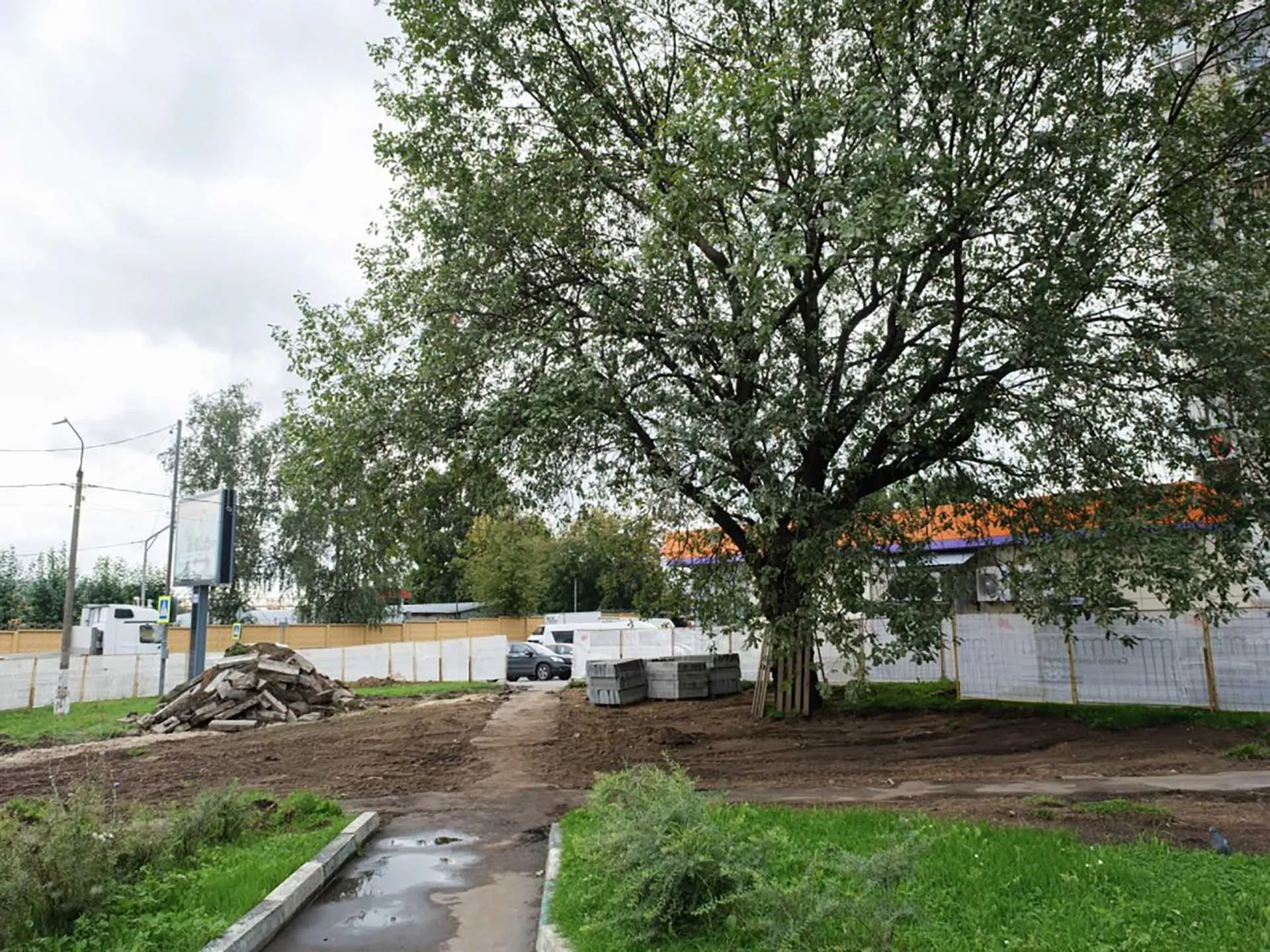 В&nbsp;Лыткарине приступили к&nbsp;созданию нового сквера