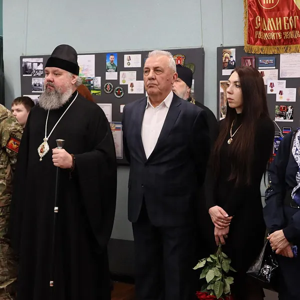 В&nbsp;Железногорске Курской области открылась выставка &laquo;Защитники&raquo;