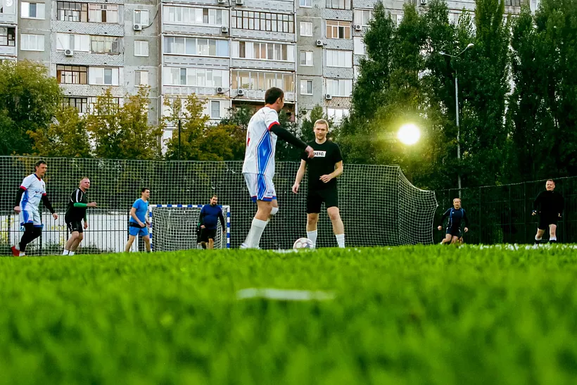 В&nbsp;Оренбурге появилось поле с&nbsp;искусственным покрытием для&nbsp;игры в&nbsp;мини-футбол