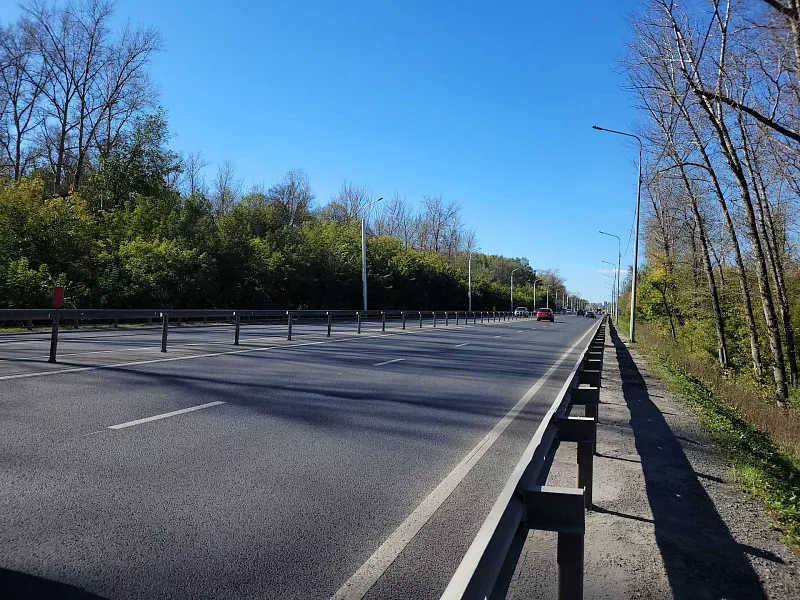 В&nbsp;Уфе отремонтировали участок Демского шоссе