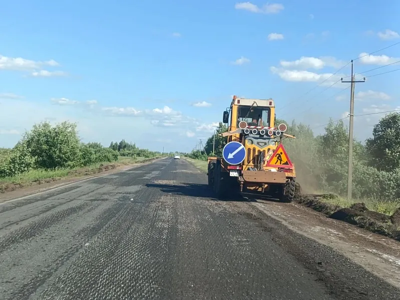 В&nbsp;Мордовии приступили к&nbsp;ремонту участка трассы Краснослободск&nbsp;&mdash; Темников