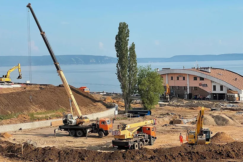 Первая очередь Набережной в&nbsp;Тольятти откроется в&nbsp;сентябре