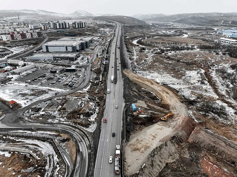 На&nbsp;Обходе Красноярска приступили к&nbsp;строительным работам