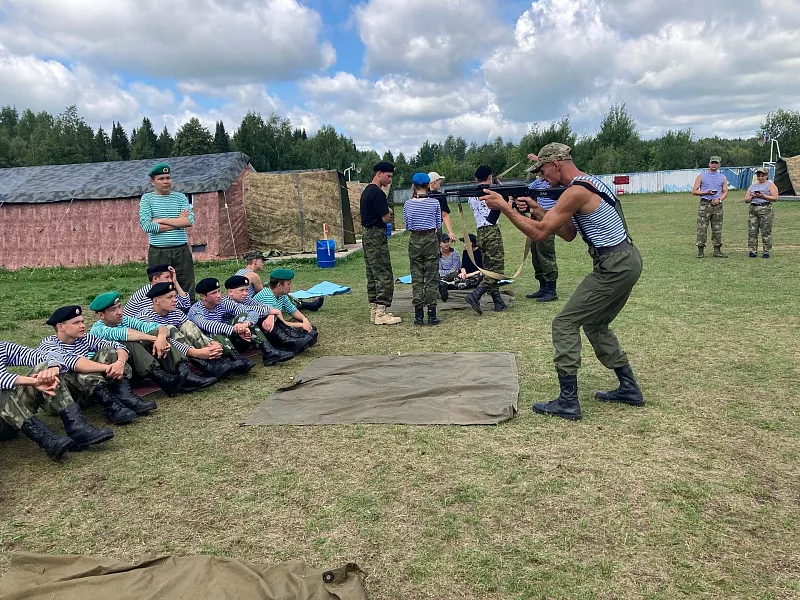 Курсанты Тюменской области обучились медицинской и&nbsp;военной подготовке