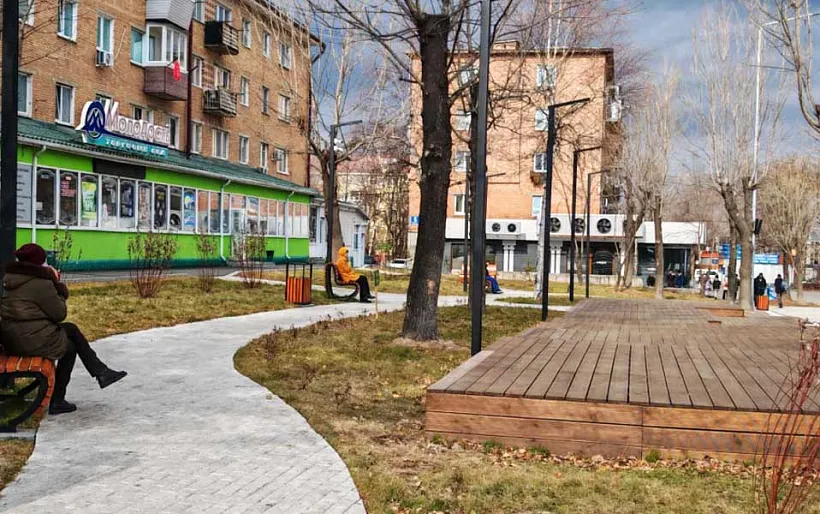 В&nbsp;приморском городе Артеме реконструируют площадь Ленина