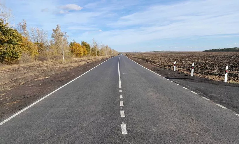 В&nbsp;Белгородской области завершили ремонт дороги Попасный&nbsp;&mdash; Ровны