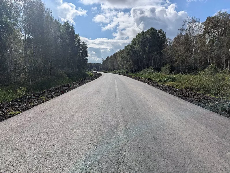 Трассу в&nbsp;Коченевском районе Новосибирской области обновили на&nbsp;95%