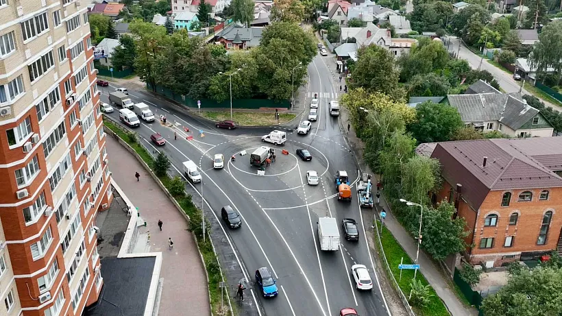 В&nbsp;подмосковном поселке Красково наладили круговое движение транспорта