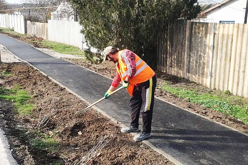 В&nbsp;Крыму завершают ремонт участка дороги до&nbsp;села Перекоп