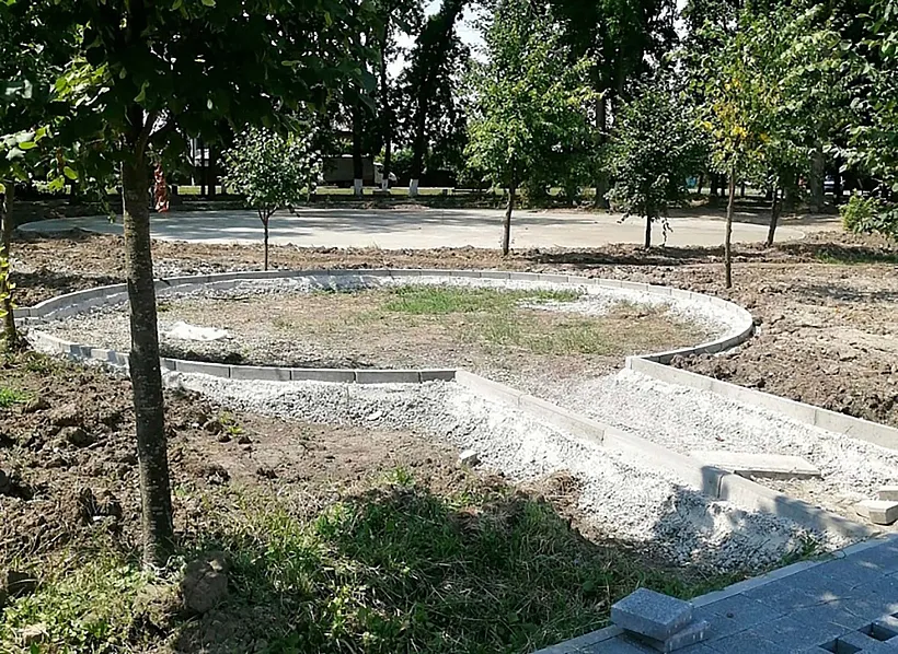 В&nbsp;поселке Совхозном на&nbsp;Кубани благоустраивают парк
