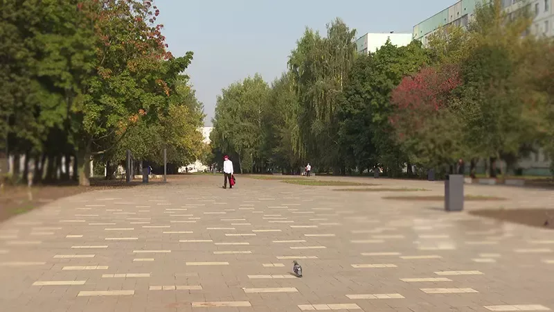 Сквер имени Менделеева в&nbsp;Нижнекамске Татарстана благоустроили на&nbsp;80%