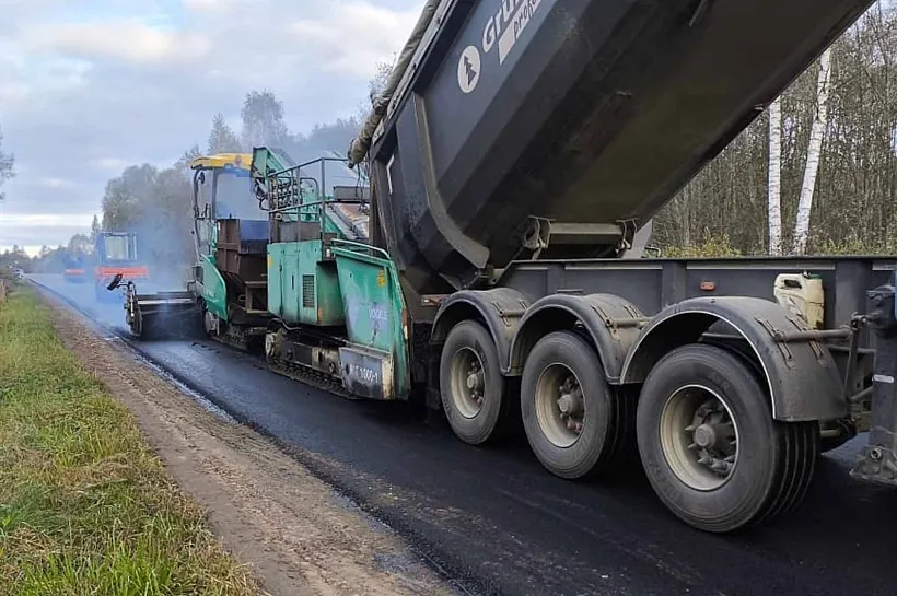 В&nbsp;Новгородской области отремонтировали дорогу к&nbsp;деревне Скирино