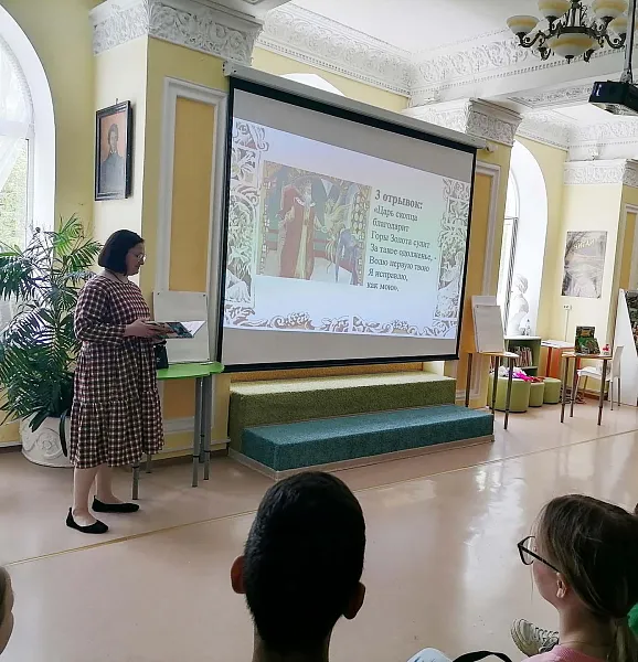 В&nbsp;библиотеке Первоуральска прошла интеллектуальная игра по&nbsp;сказкам Пушкина