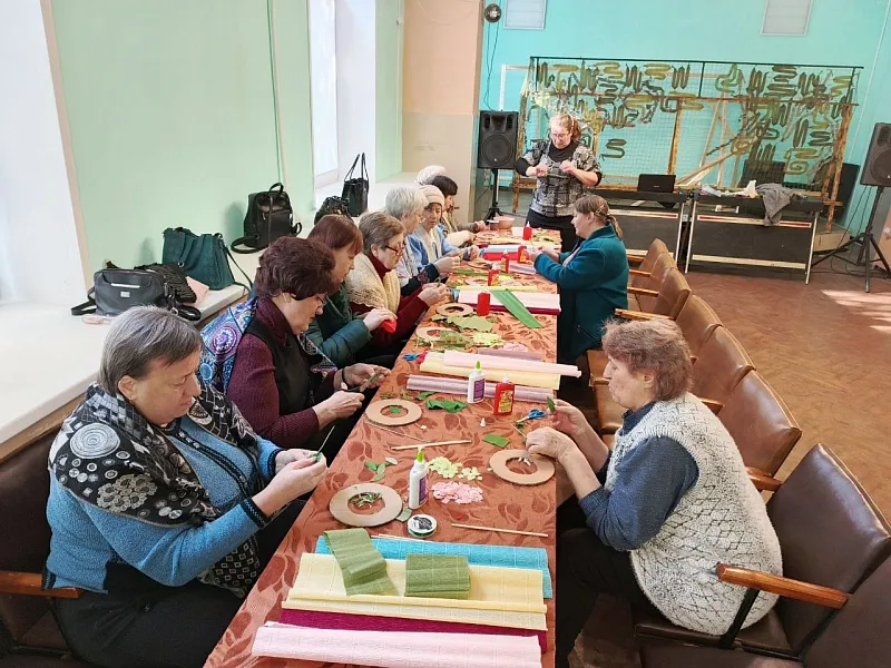 Для&nbsp;пенсионеров из&nbsp;Тульской области провели творческие мастер-классы
