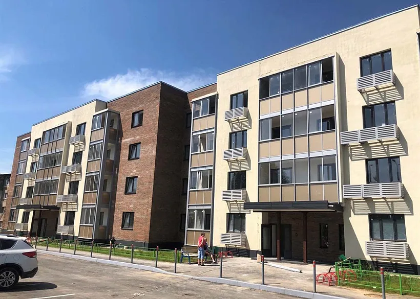 В&nbsp;подмосковном Подольске построили два дома для&nbsp;переселения граждан из&nbsp;аварийного жилья