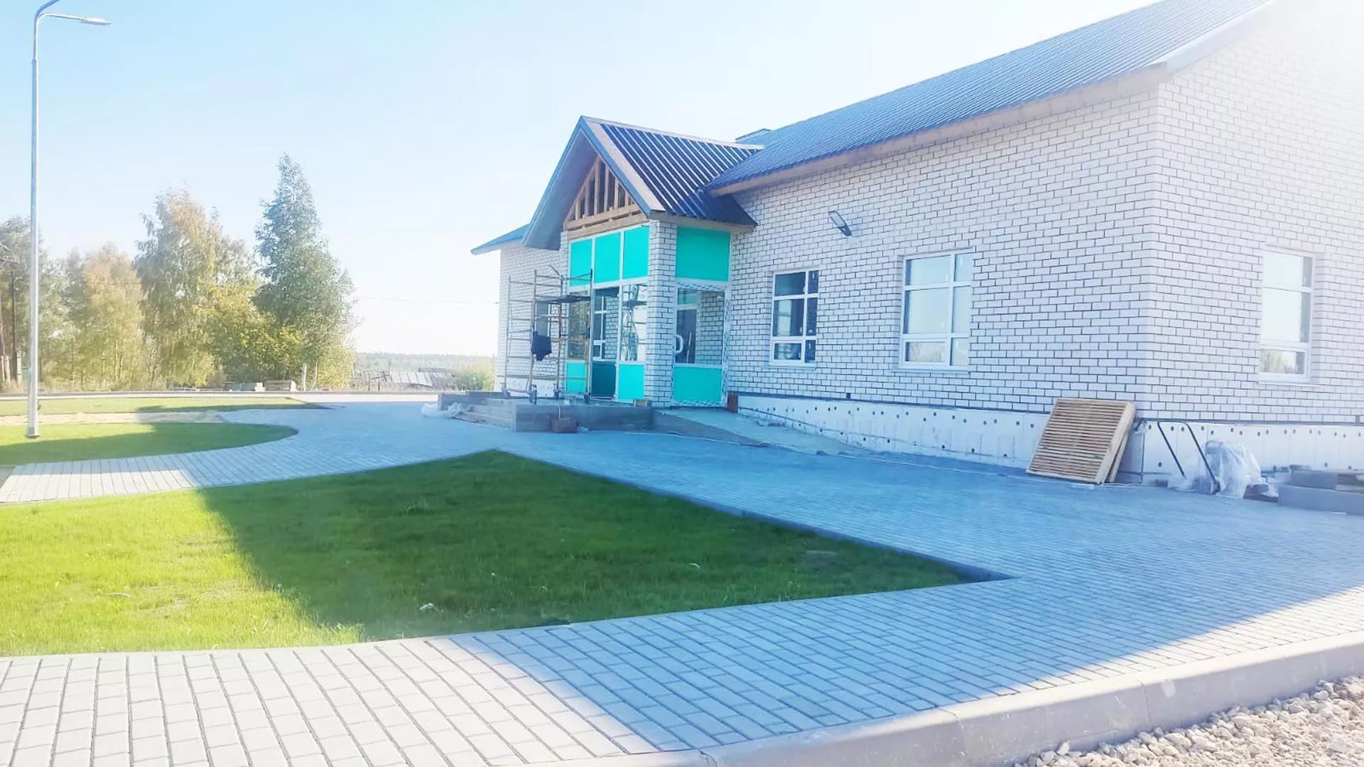 В&nbsp;рязанском селе Поплевино подходит к&nbsp;концу строительство Дома культуры