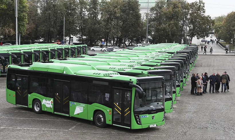 На&nbsp;улицы Махачкалы с&nbsp;1&nbsp;января вышли 45&nbsp;новых автобусов