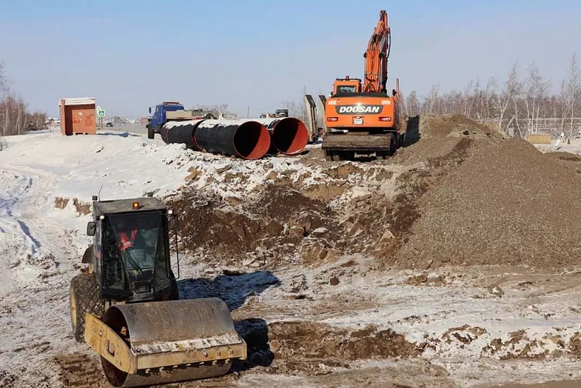 Участок дороги до&nbsp;Якутска отремонтируют на&nbsp;год раньше срока
